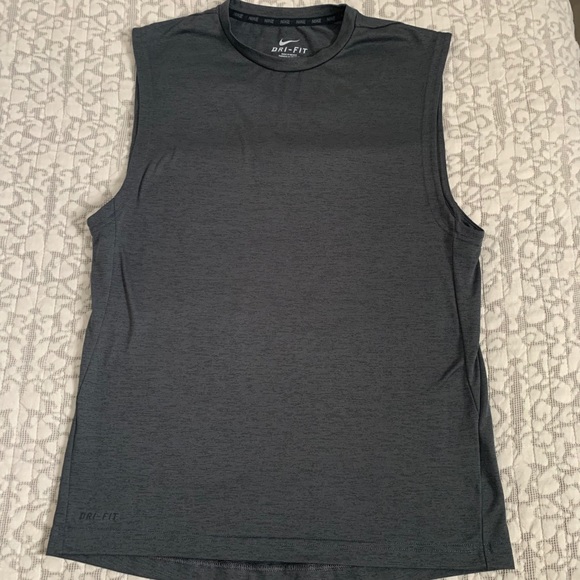 Nike Other - Nike Dark Grey Muscle Tank